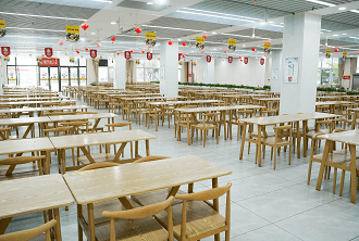 干净的食堂环境